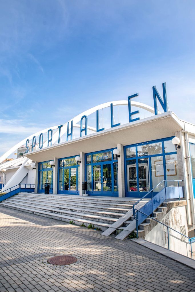 Entré till Sporthallen i Linköping
